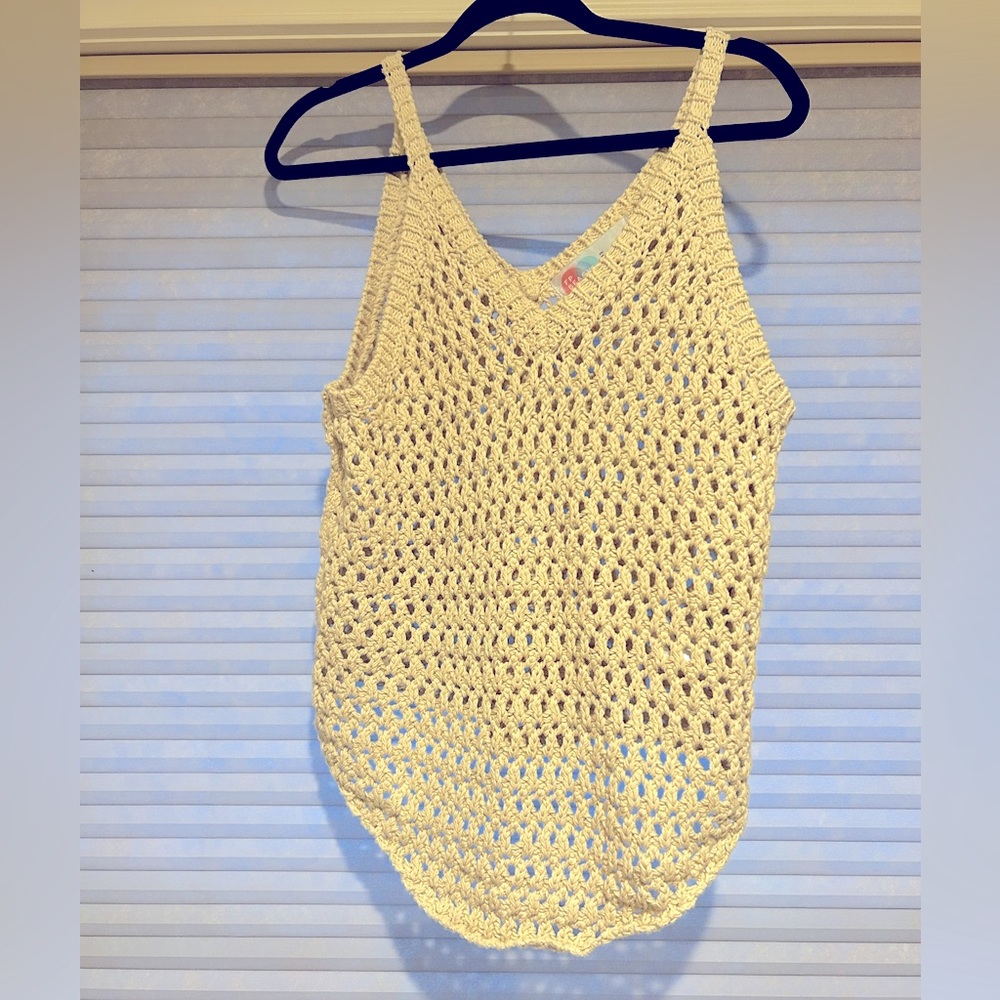 FP Beach Crochet Tank